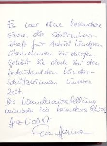 Aus unserem Gästebuch